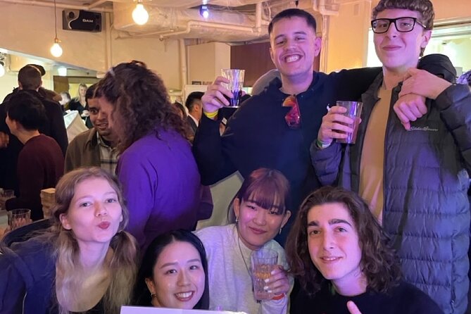 3Hour Osaka Pub Crawl Bar Hopping Nightlife Guided Tour in Namba - Stop 3: Second Party Bar in Dotonbori (Japanese Concept Energy)