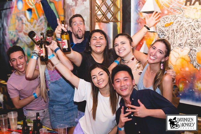 Drunken Monkey Pub Crawl with Open Bar & Club Entry - Prague Pub Crawl With an Open-Bar Kickoff (What You’re Really Buying)