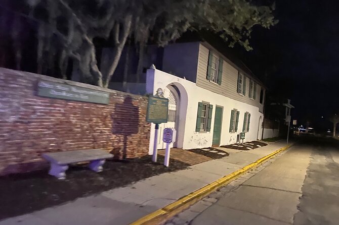 Ghosts and Spirits of St Augustine Pub Crawl Tour - Bridge of Lions Area: The 1702 Church Fire and Two Bar Choices