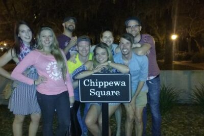 Haunted Savannah Pub Crawl - Meeting at Madison Square: the 7:30 pm start you should respect