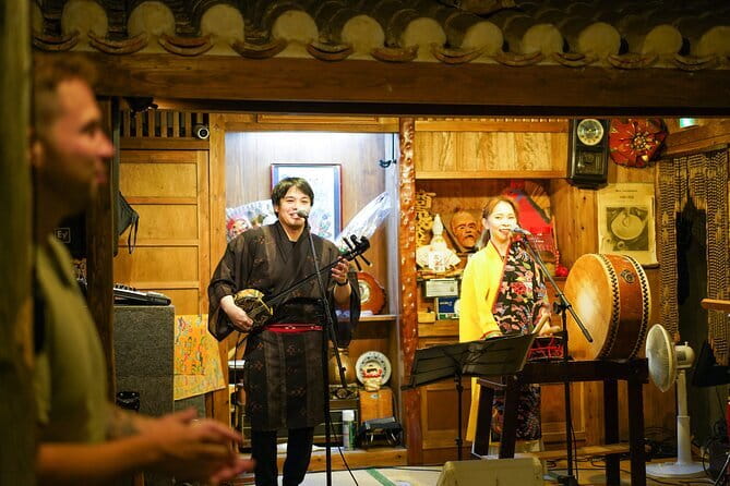Naha Bar Hopping Tour in Okinawa - The Final Bar at 2F, 3-chōme-1-20 Makishi: Okinawan Music Live and Sanshin