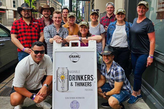 Nashville Drinkers & Thinkers Pub Crawl - Skull’s Rainbow Room: the name already tells you the mood