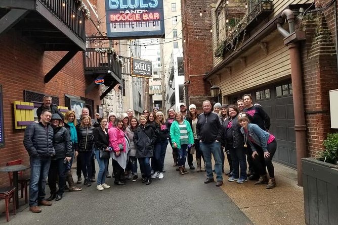 Nashville's Honky-Tonk Walking Sightseeing Pub Crawl - Printer’s Alley: ghost stories plus country music lore