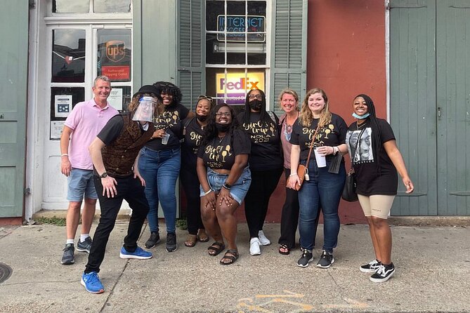 New Orleans Happy Hour Ghost Walking Tour Pub Crawl - Stop 2 on Toulouse Street: Coffin Overhead and Jazz-Roots Stories