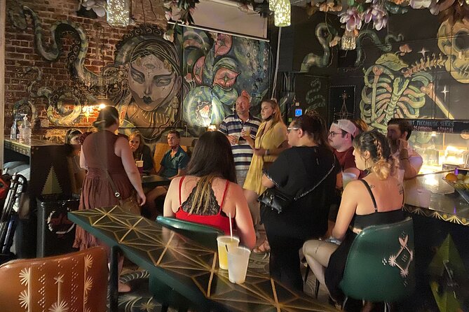 New Orleans Happy Hour Ghost Walking Tour Pub Crawl - Stop 3 at Harry’s Corner Bar: Celebrities and Convent Girls