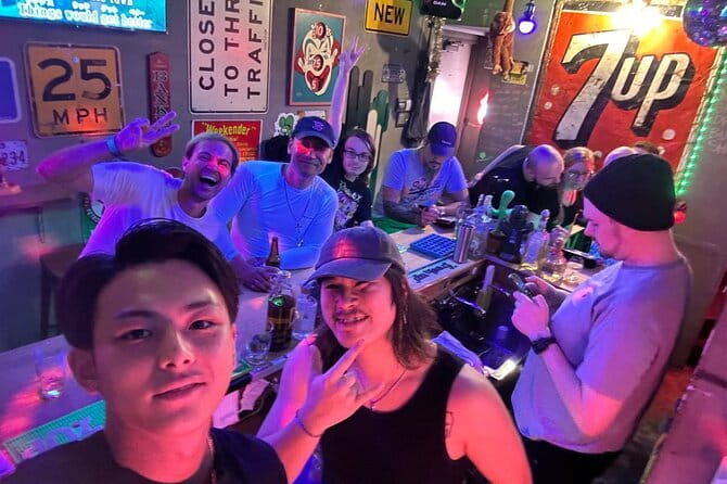 Osaka American village Bar hopping tour - Where you meet and how the timing works