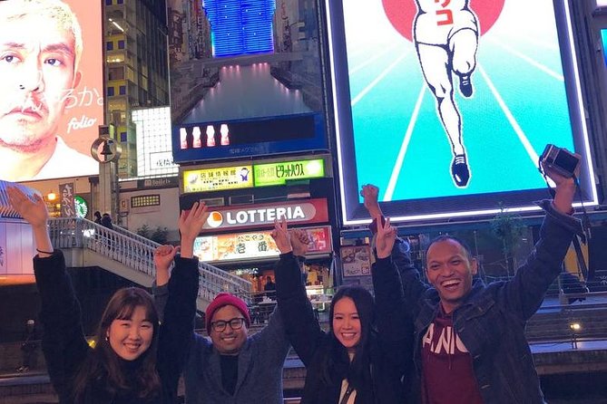 Osaka Bar Hopping Night Walking Tour in Namba (3 bars, 6 tastes) - Hozen-ji Temple and the Hozenji Yokocho lanes: the mood switch