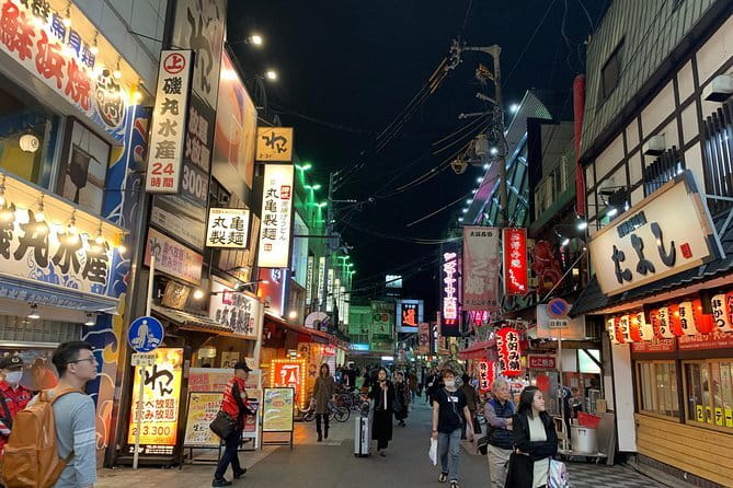Osaka: Private Food Tour & Bar Hopping in Namba - Ukiyo Koji and Issun-boshi: food breaks with personality