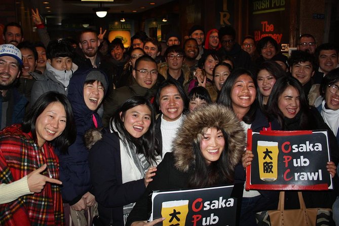 Osaka Pub Crawl and Nightlife Tour - Meeting point to finish: navigating Shinsaibashi without stress