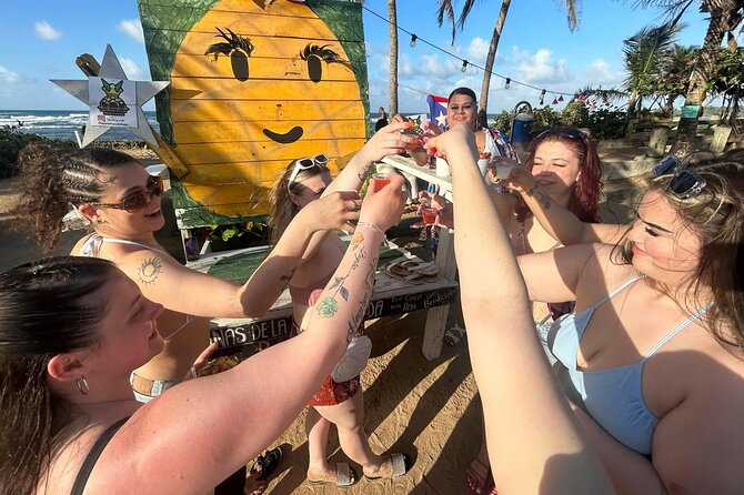 Pinones Bar Hopping Beach Food Tour & Caguas River Hidden Gem - Meeting point and timing: plan for an afternoon start