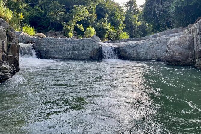 Pinones Bar Hopping Beach Food Tour & Caguas River Hidden Gem - What the “bar hopping” feels like: two shots included, plus extra drink momentum