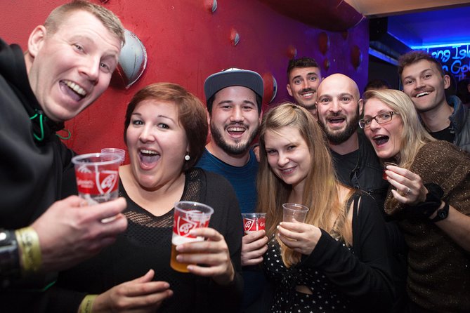 Prague Pub Crawl with Unlimited Drinks & 5 story club Entry - Group Size and Age Mix: Fun for Friends, Tricky for Introverts