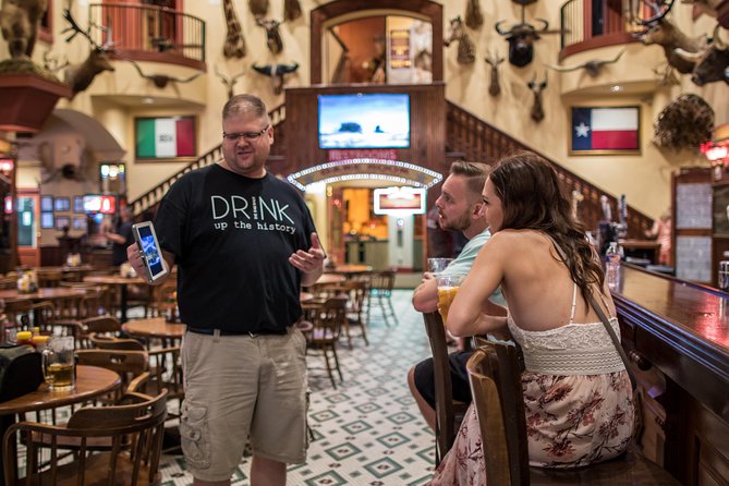 Private History Pub Tour through the Menger & Buckhorn Saloon - Stop 1 at the Buckhorn Saloon: taxidermy scale plus Texas Ranger museum time