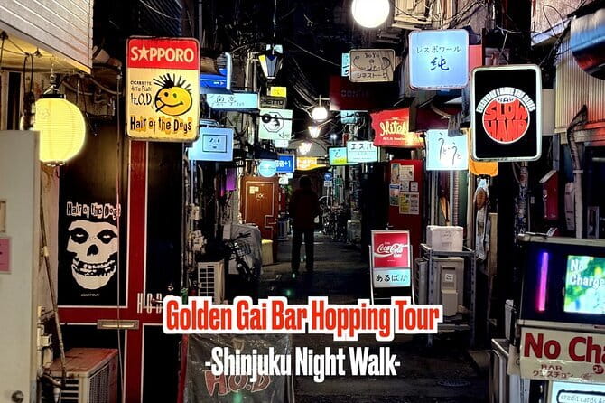 [Private]Shinjuku Golden Gai Bar Hopping w/ Japanese Local Guide - Key highlights you’ll actually feel during the night