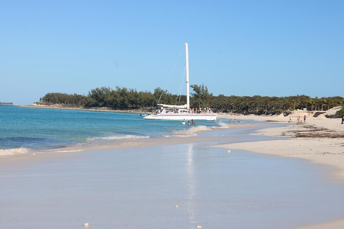 Private speed boat beach and bar hopping visiting Rose island - Private beaches plus a floating bar: the best kind of bar hopping