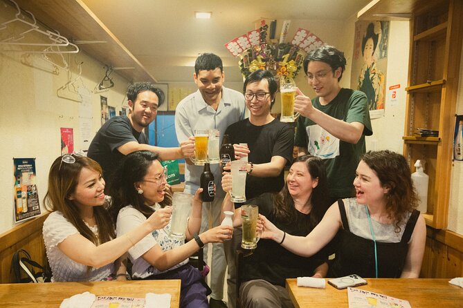 Shinjuku Izakaya and Golden Gai Bar Hopping Tour - Golden Gai: tiny bar doors, big social energy (and why you might want to end here)