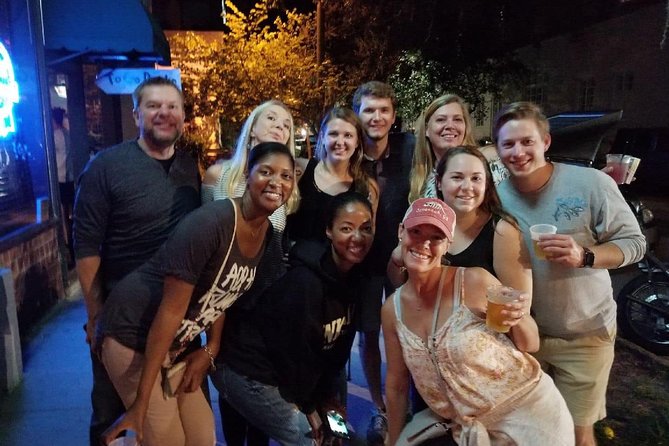Spirits with Spirits Happy Hour Walking Bar Pub Crawl - Stop 3: Wright Square, Jenny from Forrest Gump, and Alice Riley