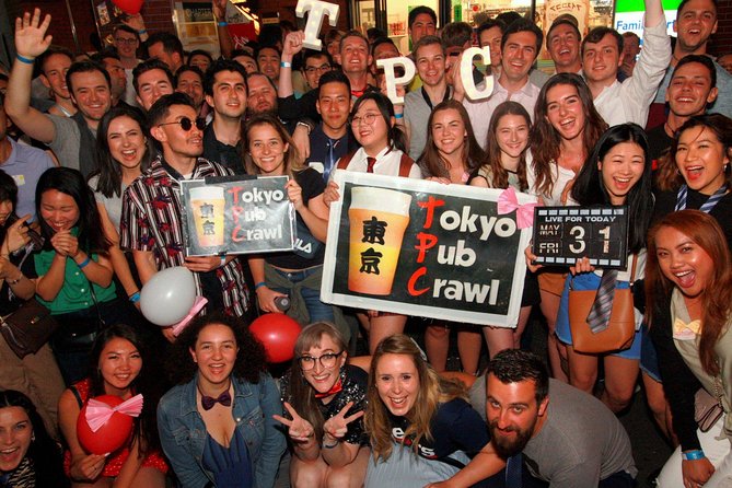 Tokyo Pub Crawl - The club factor: free entry, strict dress code, real ID checks