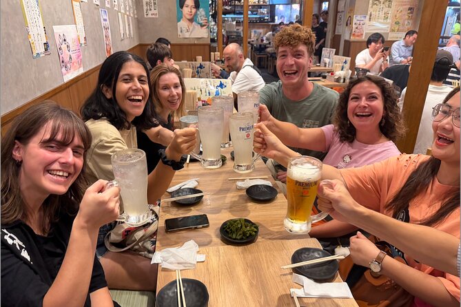 Tokyo Shinjuku Bar Hopping –Wagyu , Ramen & 7 Dishes - Shinjuku bar hopping done the low-stress way