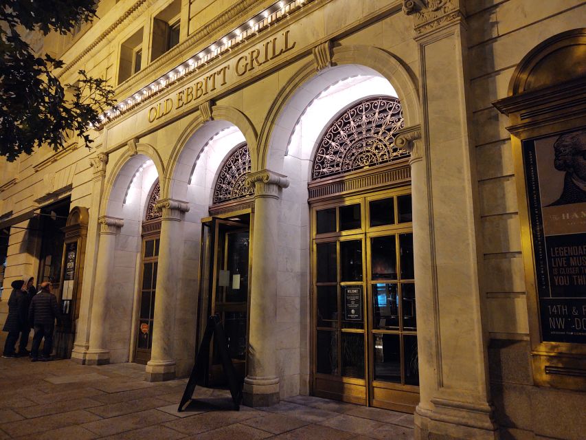 Washington DC: Ghosts Boos and Booze Haunted Pub Crawl - The National Theatre murder tale and other scandalous stories