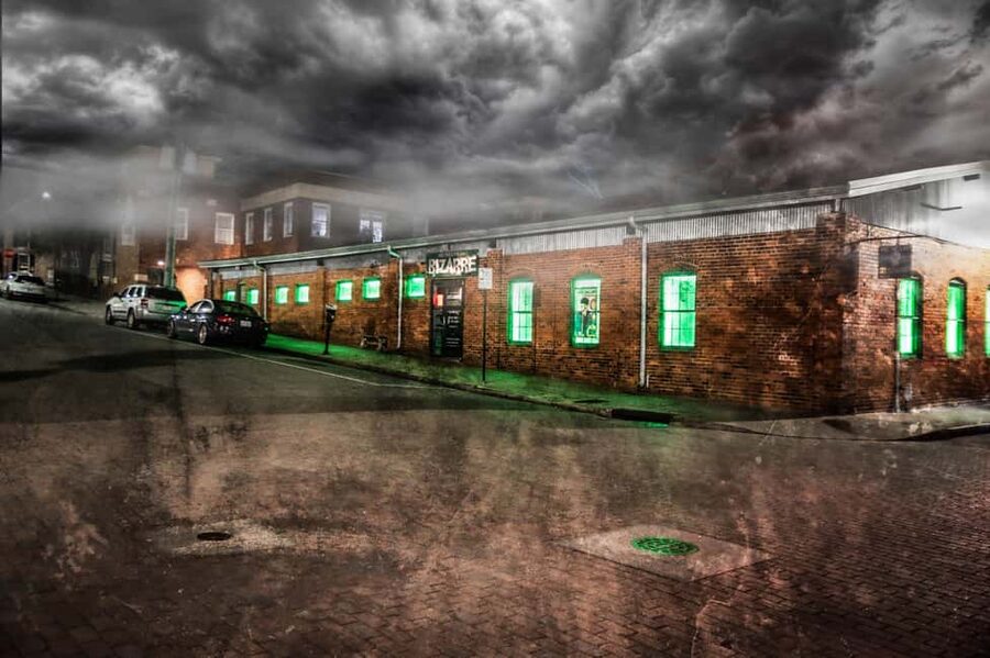 Wilmington: Boos and Booze Haunted Pub Crawl - Prost Biergarten: the lantern, the beer garden, and the right kind of spooky