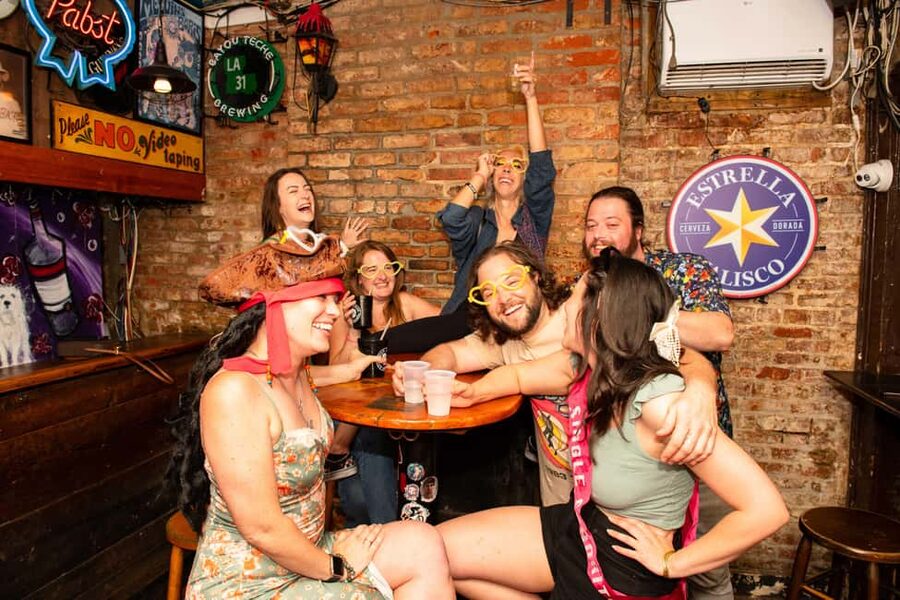 Wilmington: Boos and Booze Haunted Pub Crawl - Blue Post Billiards: finishing with local energy instead of a dead-end