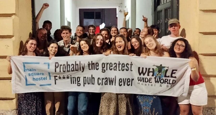 Zagreb: Pub Crawl, 1-Hour of Unlimited Drinks, & Club Entry - The First Hour: Unlimited Drinks Plus Real Drinking Games